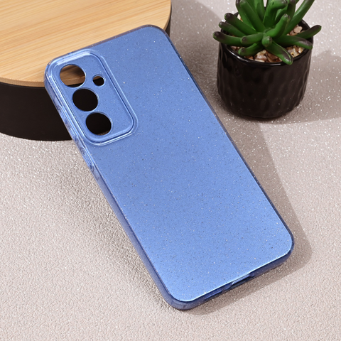 Zastitna maska (futrola) Sparkle Dust - Samsung A556 Galaxy A55 5G plava.