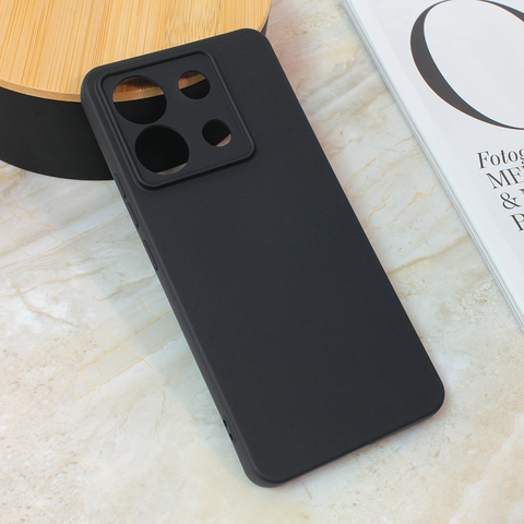 Zastitna maska (futrola) Teracell Giulietta - Xiaomi Redmi Note 13 Pro 5G (EU) mat crna.