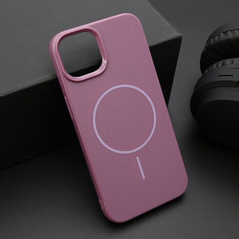 Zastitna maska (futrola) JELLY MagSafe - iPhone 14 (6.1) ljubicasta (MS).