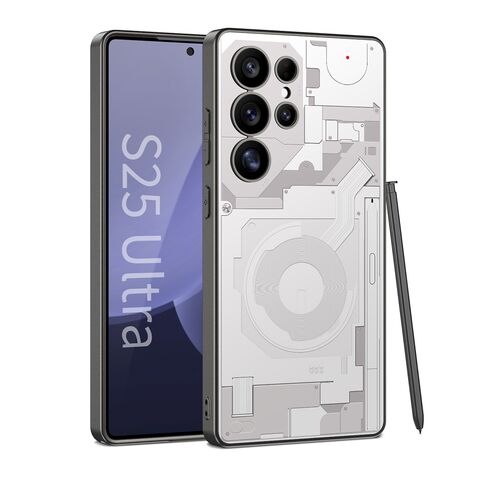 Zastitna maska (futrola) CYBER GUARD - Samsung S938 Galaxy S25 Ultra 5G bela (GKK case) (MS).