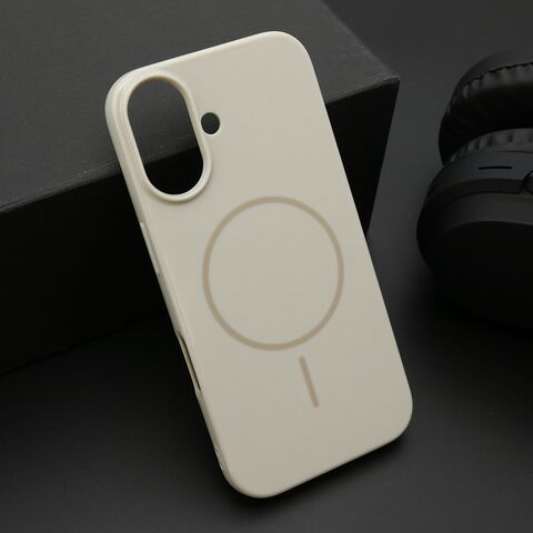 Zastitna maska (futrola) JELLY MagSafe - iPhone 16 (6.1) titanijum (MS).