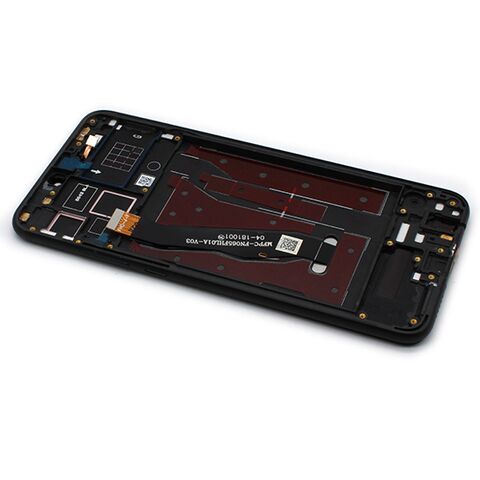 LCD displej (ekran) - Huawei Honor 8X/Honor 9X Lite + Touch screen + okvir crni (MS).