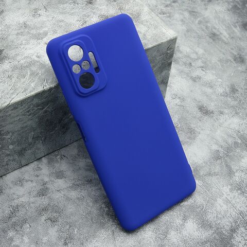Zastitna maska (futrola) GENTLE COLOR - Xiaomi Redmi Note 10 Pro/Redmi Note 10 Pro Max plava (MS).