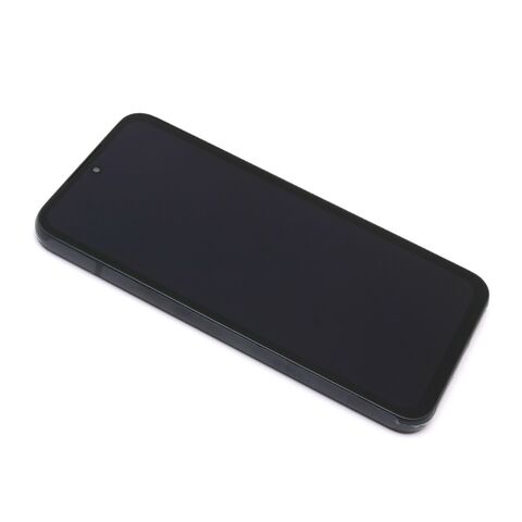 LCD displej (ekran) - Samsung A546B Galaxy A54 5G + okvir + Touch screen crni (MS).