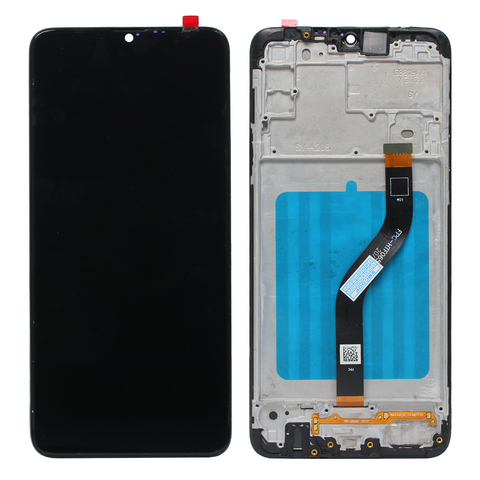 LCD displej (ekran) - Samsung A207/Galaxy A20s + touchscreen + okvir crni CHO.