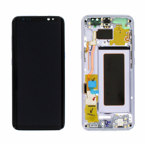 LCD displej (ekran) - Samsung G950/Galaxy S8 + touchscreen + okvir Violet Service Pack ORG/GH97-20473C.