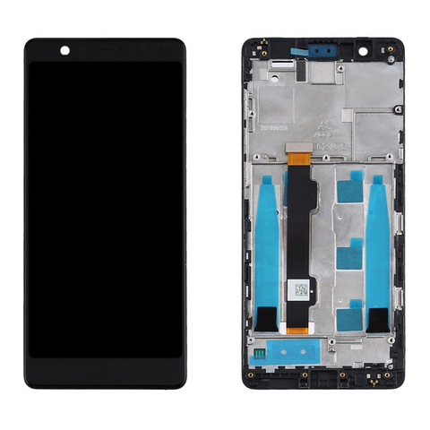 LCD displej (ekran) - Nokia 5.1 + touchscreen + okvir crni Service Pack ORG/20CO20W0001.