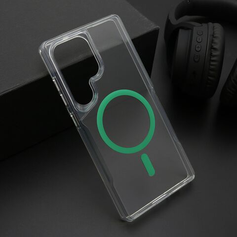 Zastitna maska (futrola) AURA MagSafe - Samsung S938 Galaxy S25 Ultra 5G zelena (MS).