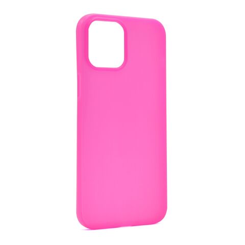 Zastitna ultra tanka (skin) maska / futrola KOLOR - iPhone 12 Pro Max (6.7) pink (MS).