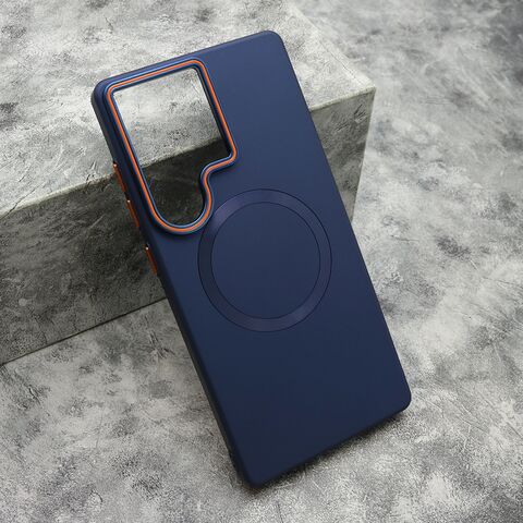 Zastitna maska (futrola) PRO CASES MagSafe - Samsung S938 Galaxy S25 Ultra 5G plava (MS).