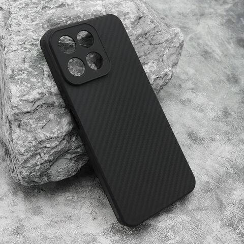 Zastitna silikonska maska (futrola) CARBON LIGHT - Honor X7c/Honor 200 Smart crna (MS).
