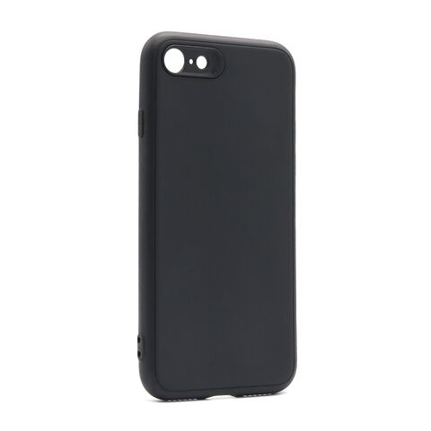 Zastitna maska (futrola) Soft 3D camera - iPhone 7/8/SE (2020/2022) crna (MS).