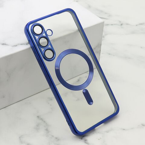 Zastitna maska (futrola) CAMERA PROTECT MAGSAFE - Samsung S936 Galaxy S25 Plus 5G plava (MS).