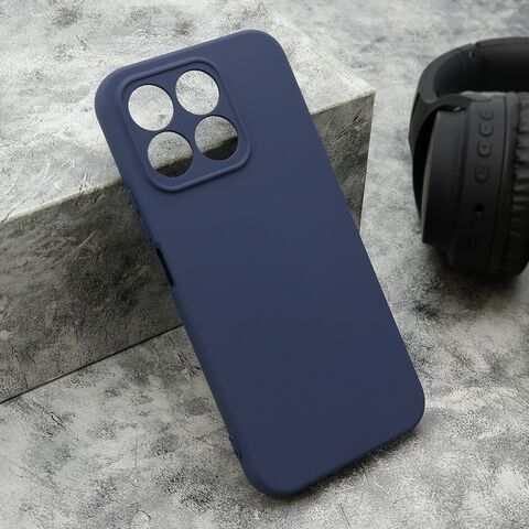 Zastitna maska (futrola) VELVET TOUCH - Huawei Honor X8b tamno plava (MS).