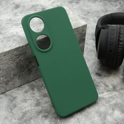 Zastitna maska (futrola) VELVET TOUCH - Huawei Honor X7b tamno zelena (MS).