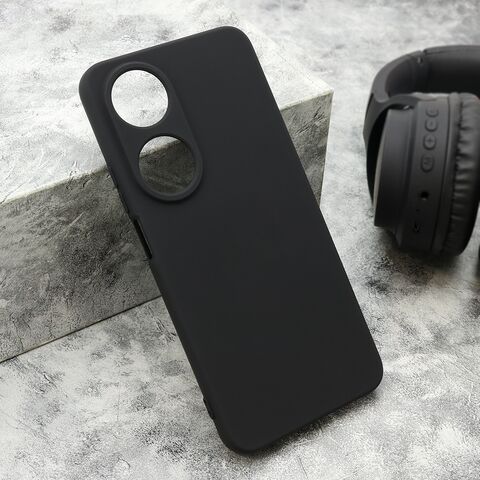 Zastitna maska (futrola) VELVET TOUCH - Huawei Honor X7b crna (MS).