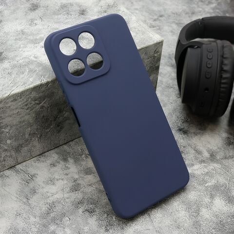 Zastitna maska (futrola) VELVET TOUCH - Honor X7c/Honor 200 Smart tamno plava (MS).