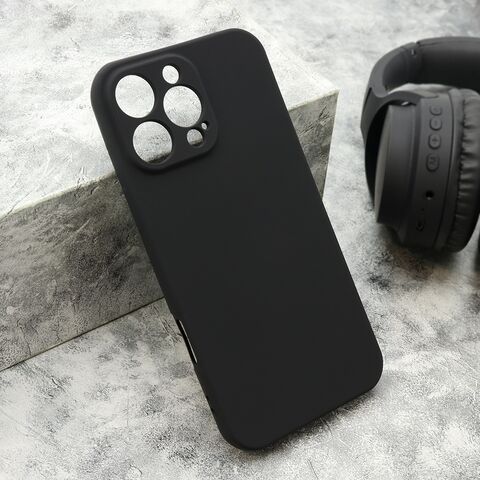 Zastitna maska (futrola) VELVET TOUCH - iPhone 16 Pro Max (6.9) crna (MS).