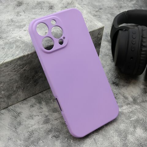 Zastitna maska (futrola) VELVET TOUCH - iPhone 16 Pro Max (6.9) ljubicasta (MS).