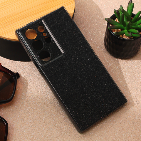 Zastitna maska (futrola) Sparkle Dust - Samsung S928B Galaxy S24 Ultra crna.