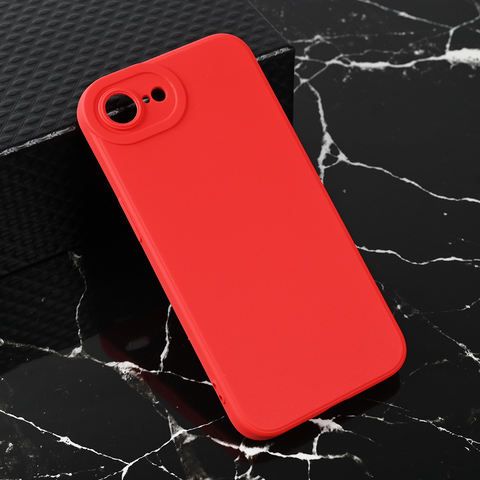 Zastitna maska (futrola) Teracell Giulietta - iPhone 16e 6.1 mat crvena.