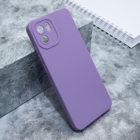 Zastitna silikonska maska (futrola) Pro Camera - Xiaomi Redmi A1/Redmi A2 ljubicasta (MS).