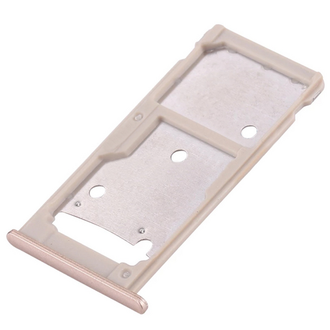 Drc SIM+Micro SD kartice - Huawei Y7/Y7 Prime zlatni.