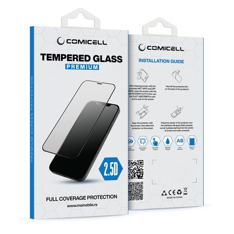 Staklena folija (zastitno kaljeno staklo) za ekran 2.5D - Samsung A515 Galaxy A51/M317 Galaxy M31s/G780F Galaxy S20 FE crna (MS).