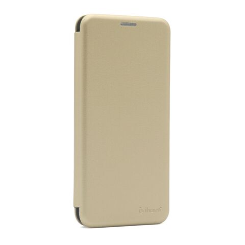 Zastitna maska (futrola) na preklop (bi fold) Ihave - Xiaomi Redmi A1/Redmi A2 zlatna (MS).