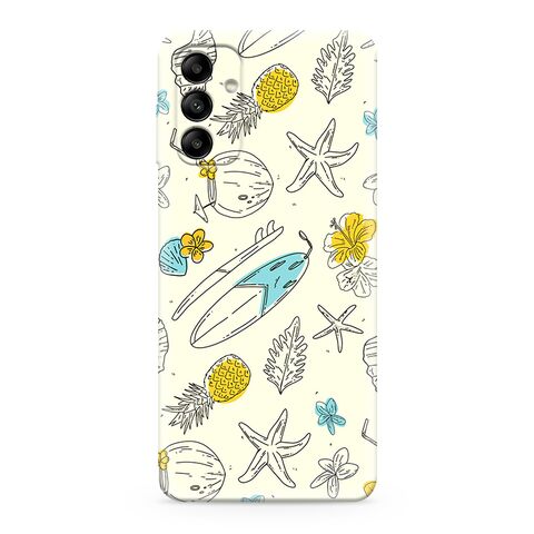 Zastitna ultra tanka (skin) maska / futrola PRINT CLEAR - Samsung A136 Galaxy A13 5G/A047 Galaxy A04s ND0340 (MS).
