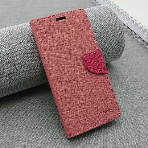 Zastitna maska (futrola) na preklop (bi fold) MERCURY - Xiaomi Redmi 14C pink (MS).