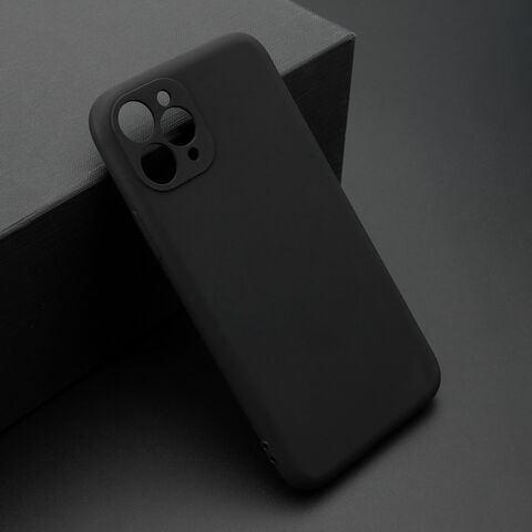 Zastitna ultra tanka (skin) maska / futrola KOLOR - iPhone 11 Pro (5.8) crna (MS).