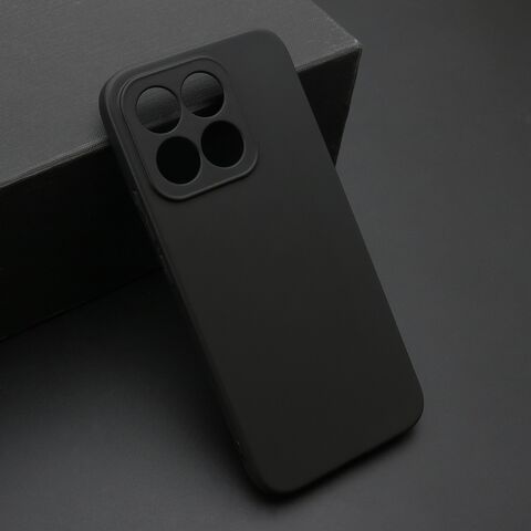Zastitna ultra tanka (skin) maska / futrola KOLOR - Huawei Honor X8c crna (MS).