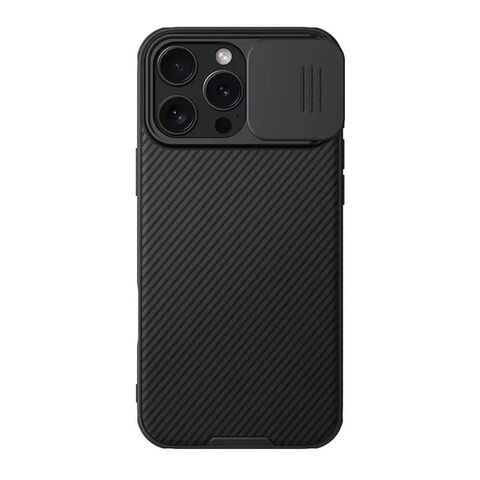 Zastitna maska (futrola) Nillkin Cam Shield Pro Magnetic - iPhone 16 Pro (6.3) crna (MS).