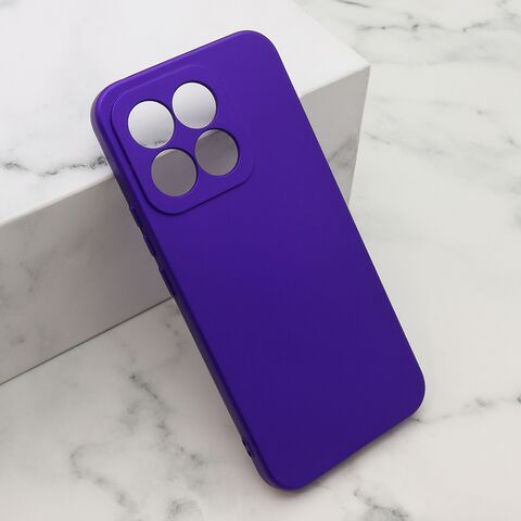 Zastitna maska (futrola) Soft Silicone - Huawei Honor X8c ljubicasta (MS).