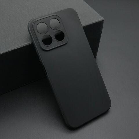 Zastitna ultra tanka (skin) maska / futrola KOLOR - Huawei Honor X8b crna (MS).