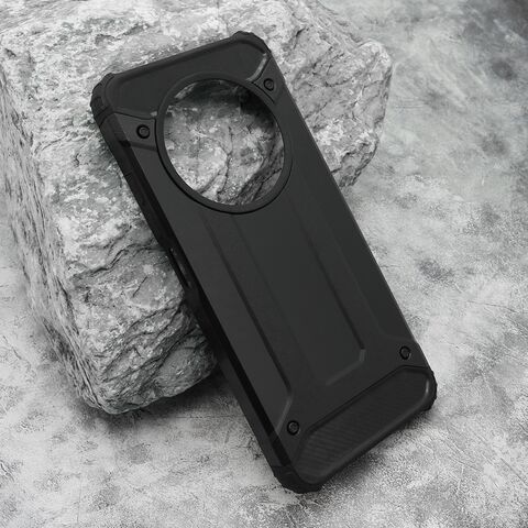 Zastitna maska (futrola) DEFENDER II - Xiaomi Redmi 14C crna (MS).