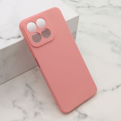 Zastitna maska (futrola) Soft Silicone - Honor X7c/Honor 200 Smart roze (MS).