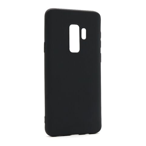 Zastitna ultra tanka (skin) maska / futrola KOLOR - Samsung G965F Galaxy S9 Plus crna (MS).