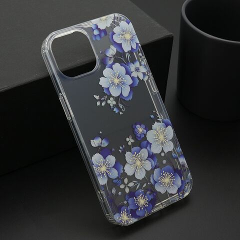 Zastitna maska (futrola) FLOWER - iPhone 13 (6.1)/14 (6.1) DZF8 (MS).