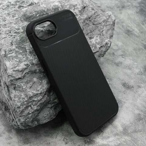 Zastitna maska (futrola) Carbon - iPhone 16e crna (MS).