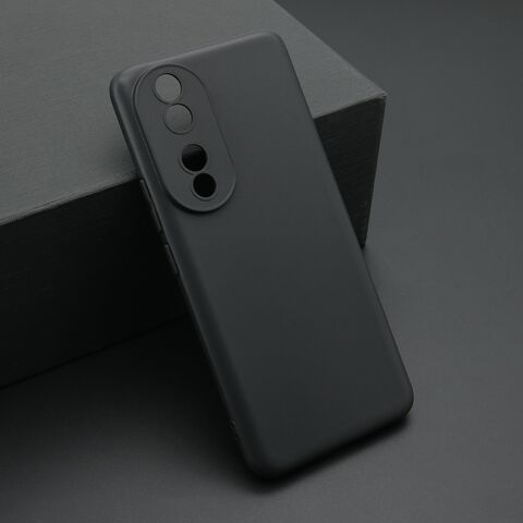 Zastitna ultra tanka (skin) maska / futrola KOLOR - Huawei Honor 90 crna (MS).