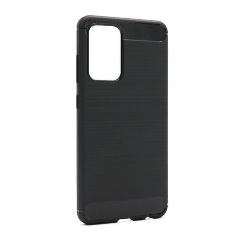 Zastitna silikonska maska (futrola) BRUSHED - Samsung A525F/A526B/A528B Galaxy A52 4G/A525G/A52s 5G crna (MS).