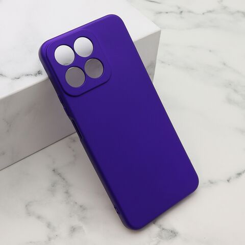 Zastitna maska (futrola) Soft Silicone - Honor X7c/Honor 200 Smart ljubicasta (MS).