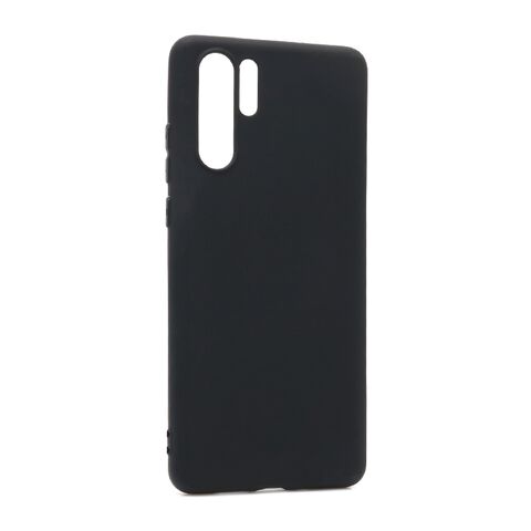 Zastitna ultra tanka (skin) maska / futrola KOLOR - Huawei P30 Pro crna (MS).