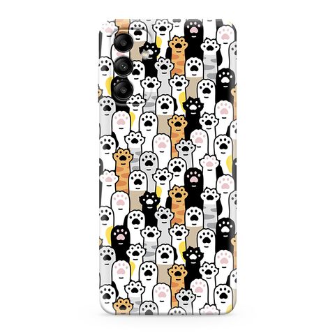 Zastitna ultra tanka (skin) maska / futrola PRINT CLEAR - Samsung A136 Galaxy A13 5G/A047 Galaxy A04s ND0337 (MS).