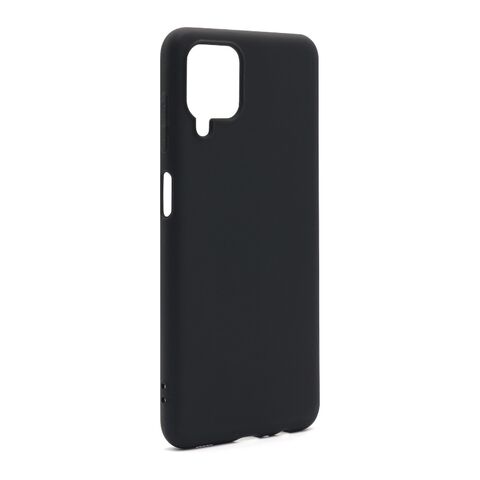 Zastitna ultra tanka (skin) maska / futrola KOLOR - Samsung A125F Galaxy A12 crna (MS).