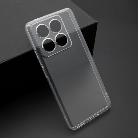 Zastitna ultra tanka (skin) maska / futrola PROTECT - Xiaomi 14T Pro providna (bela) (MS).