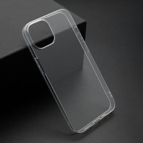 Zastitna ultra tanka (skin) maska / futrola PROTECT - iPhone 14 providna (bela) (MS).