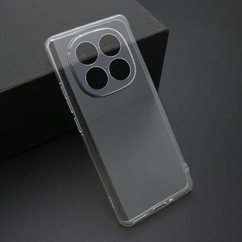 Zastitna ultra tanka (skin) maska / futrola PROTECT - Xiaomi Redmi Note 14 Pro Plus 5G providna (bela) (MS).
